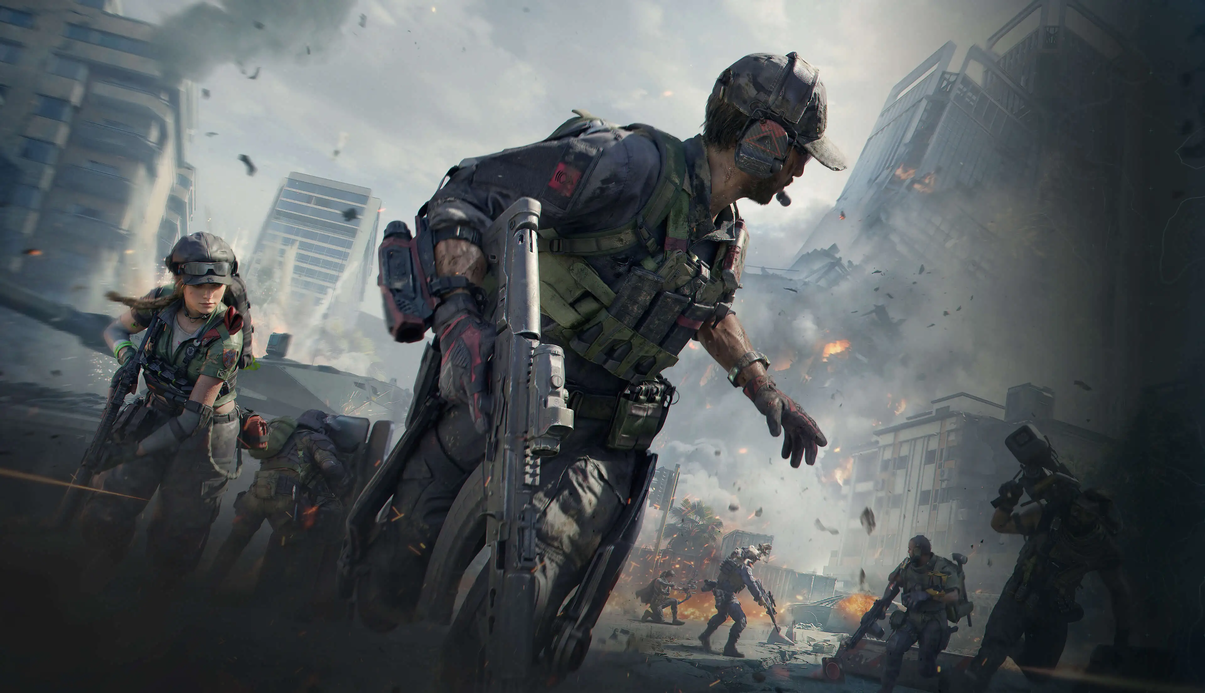 三角洲行动全面战场模式：大规模多人战斗场景